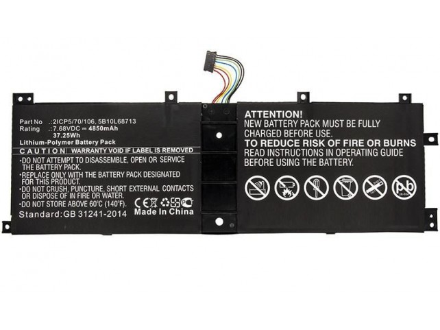 CoreParts Laptop Battery for Lenovo 37WH Li-Pol 7.68V 4.85Ah CoreParts Laptop Battery for Lenovo 37WH Li-Pol 7.68V 4.85Ah