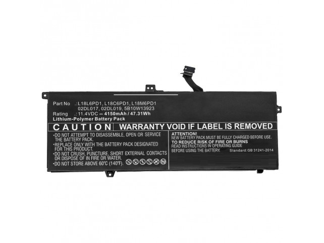 CoreParts Laptop Battery for Lenovo 44.5Wh Li-Pol 11.4V 3900mAh CoreParts Laptop Battery for Lenovo 44.5Wh Li-Pol 11.4V 3900mAh