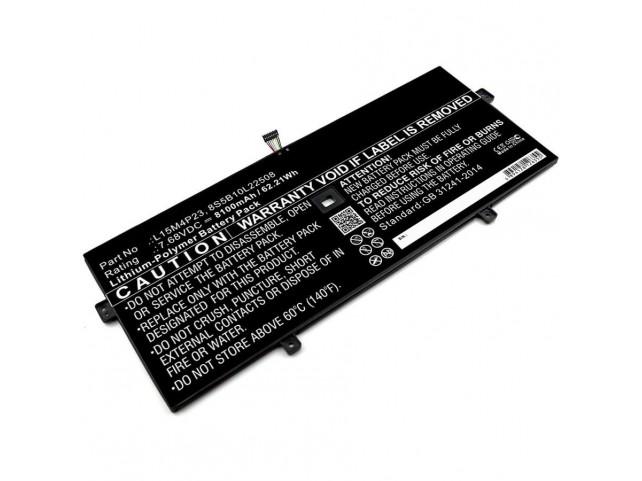 CoreParts Laptop Battery for Lenovo 62.21Wh Li-Polymer 7.68V CoreParts Laptop Battery for Lenovo 62.21Wh Li-Polymer 7.68V
