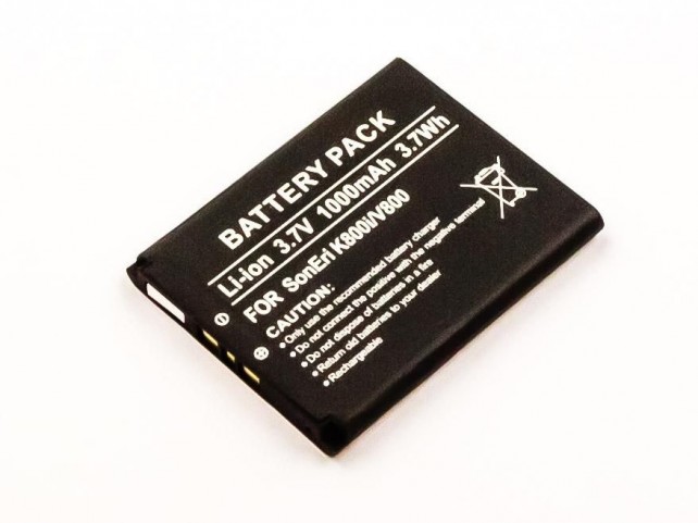 CoreParts Battery for Sony Mobile 3.7Wh Li-ion 3.7V 1000mAh CoreParts Battery for Sony Mobile 3.7Wh Li-ion 3.7V 1000mAh