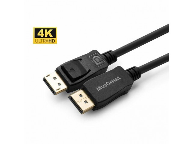 MicroConnect 4K DisplayPort 1.2 Cable 1m  Displayport version 1.2,