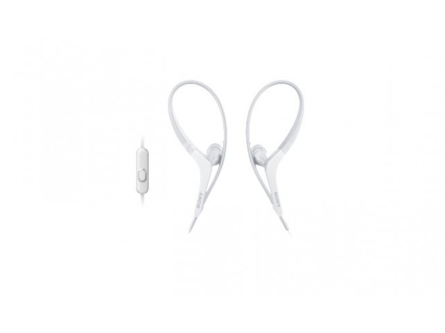 Sony MDRAS410APW Sport Headphone w Mic Sony MDRAS410APW Sport Headphone w Mic