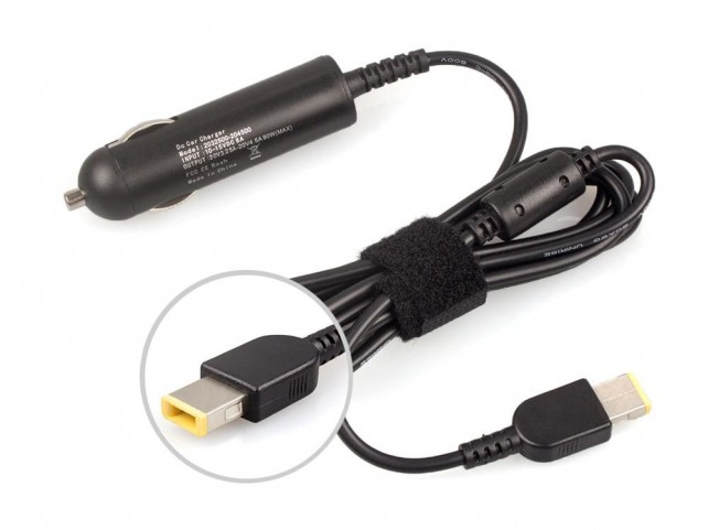 CoreParts Car Adapter for Lenovo 90W 20V 4.5A Plug:Lenovo CoreParts Car Adapter for Lenovo 90W 20V 4.5A Plug:Lenovo