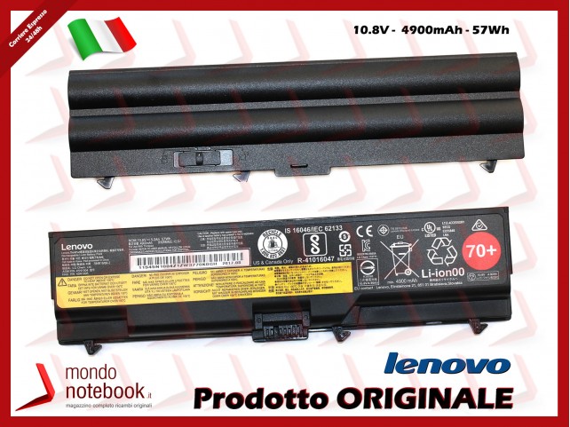 Batteria Originale LENOVO ThinkPad SL510 SL410 Edge E520 E525 E420 E520 Batteria Originale LENOVO ThinkPad SL510 SL410 Edge E520 E525 E420 E520