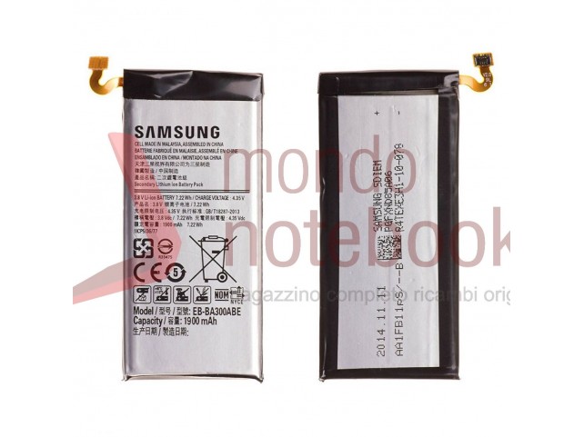 Batteria Originale Samsung Galaxy A3 Batteria Originale Samsung Galaxy A3