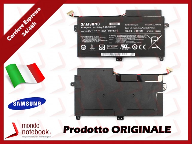 Batteria Originale Samsung NP370R5E NP370R4E NP470R5E Li-Ion Batteria Originale Samsung NP370R5E NP370R4E NP470R5E Li-Ion