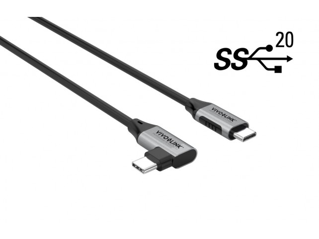 Vivolink USB-C - C Cable 1,2m Angled  