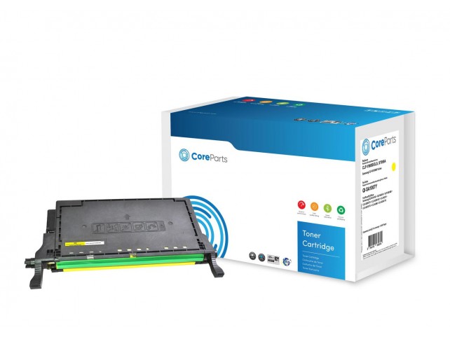 CoreParts Toner Yellow CLP-Y660B/ELS Pages: 5.000 CoreParts Toner Yellow CLP-Y660B/ELS Pages: 5.000