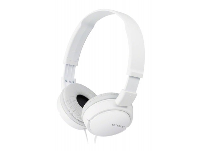 Sony Mdr-Zx110 Headphones Wired Head-Band Music White Sony Mdr-Zx110 Headphones Wired Head-Band Music White