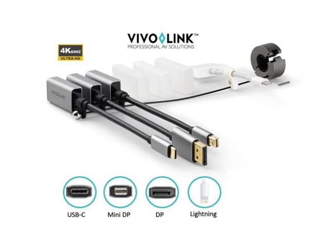 Vivolink Pro Adapter Ring USB-C, DisplayPort, Mini Vivolink Pro Adapter Ring USB-C, DisplayPort, Mini