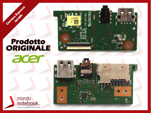 Board USB Audio Card Reader ACER TravelMate TMX349-G2-M TMX349-M I/O Board Board USB Audio Card Reader ACER TravelMate TMX349-G2-M TMX349-M I/O Board