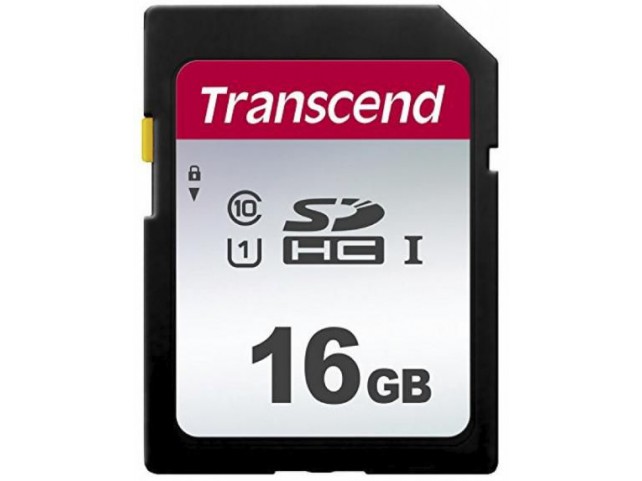 Transcend Sd Card Sdhc 300S 16Gb  