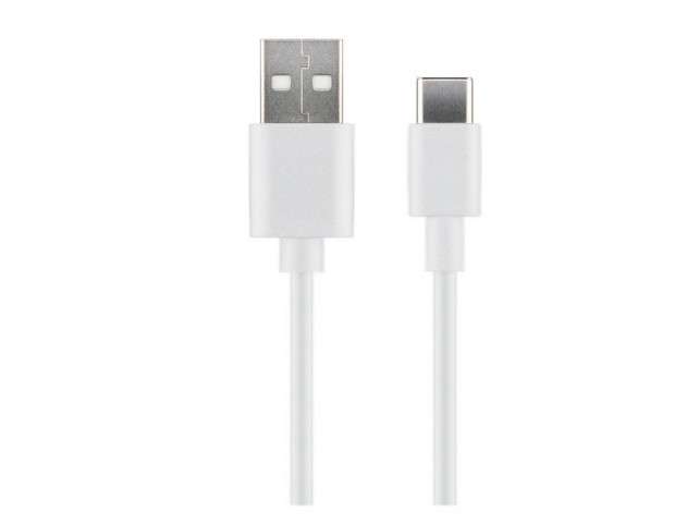 MicroConnect USB-C to USB2.0 A Cable, 1m White, for synching and MicroConnect USB-C to USB2.0 A Cable, 1m White, for synching and