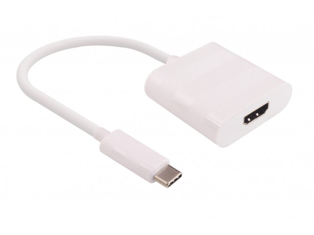 MicroConnect USB-C to HDMI, White Video resolution Up 4K*2K@30Hz