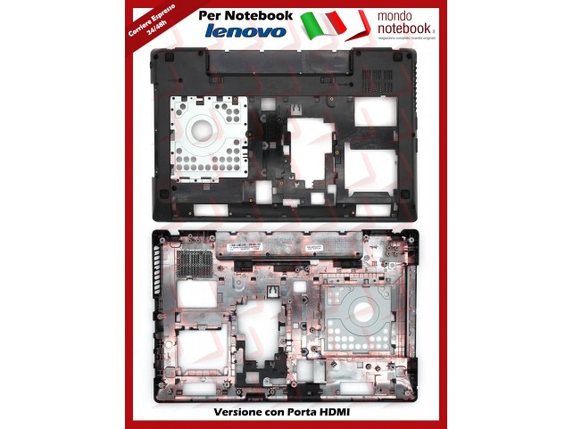 Bottom Case Scocca Cover Inferiore LENOVO Ideapad G580 Con Porta HDMI Bottom Case Scocca Cover Inferiore LENOVO Ideapad G580 Con Porta HDMI