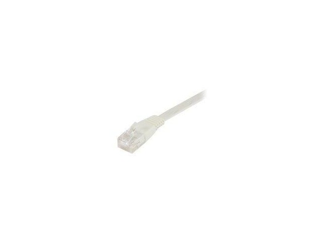 MicroConnect U/UTP CAT5e 5M White Flat  Unshielded Network Cable,
