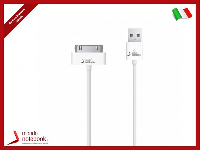 Cavo Dati USB Compatibile Apple iPhone 4/4S (1m) Cavo Dati USB Compatibile Apple iPhone 4/4S (1m)