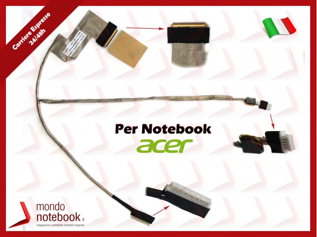 Cavo Flat LCD ACER Aspire 4740 4736 4540 4535 4336 4240 4235 Cavo Flat LCD ACER Aspire 4740 4736 4540 4535 4336 4240 4235