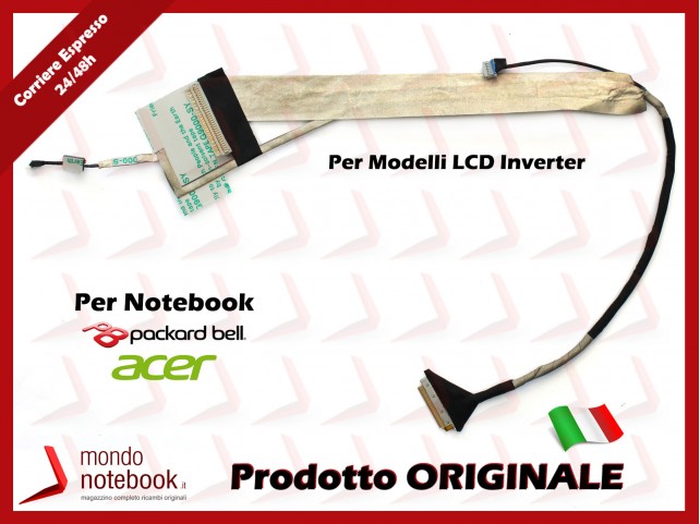 Cavo Flat LCD ACER Aspire 5252 5336 5552 5736Z (Modello LCD) Cavo Flat LCD ACER Aspire 5252 5336 5552 5736Z (Modello LCD)