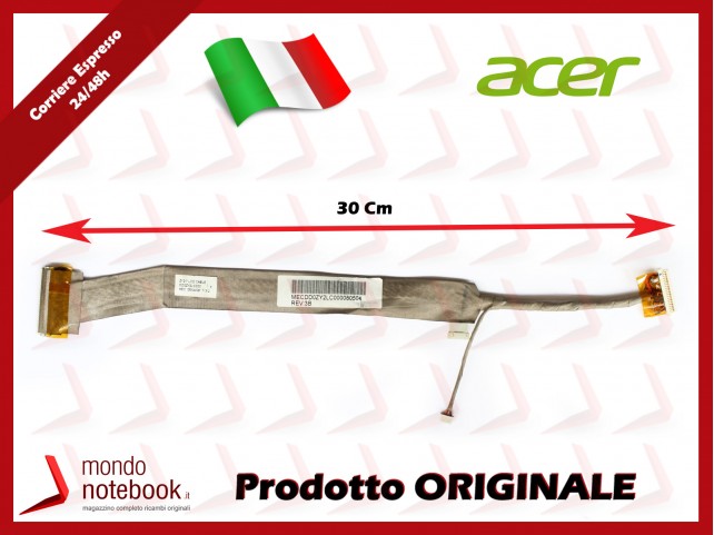 Cavo Flat LCD ACER Aspire 7230 7730 7730G 7730Z 7530G (30Cm) Cavo Flat LCD ACER Aspire 7230 7730 7730G 7730Z 7530G (30Cm)