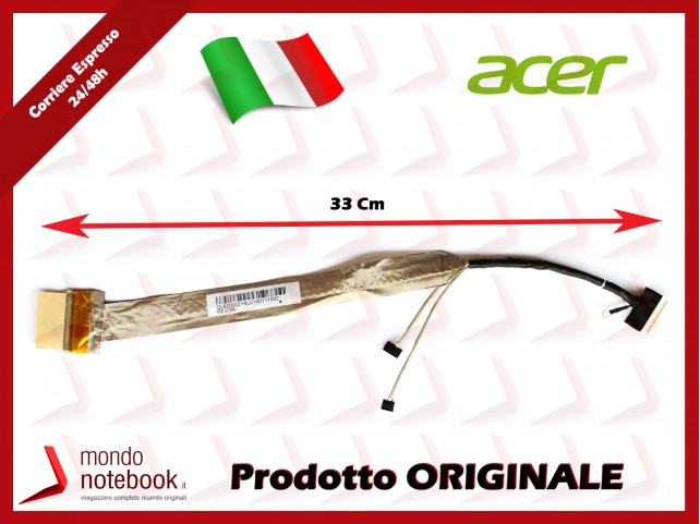 Cavo Flat LCD ACER Aspire 7230 7730 7730G 7730Z 7530G (33Cm) Cavo Flat LCD ACER Aspire 7230 7730 7730G 7730Z 7530G (33Cm)