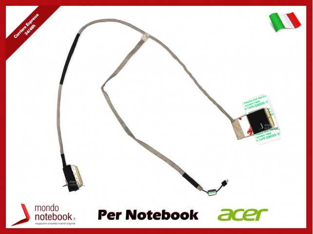 Cavo Flat LCD ACER Aspire 7560 7750 7560G EasyNote LS11HR LS11SB LS44HR LS44SB Cavo Flat LCD ACER Aspire 7560 7750 7560G EasyNote LS11HR LS11SB LS44HR LS44SB