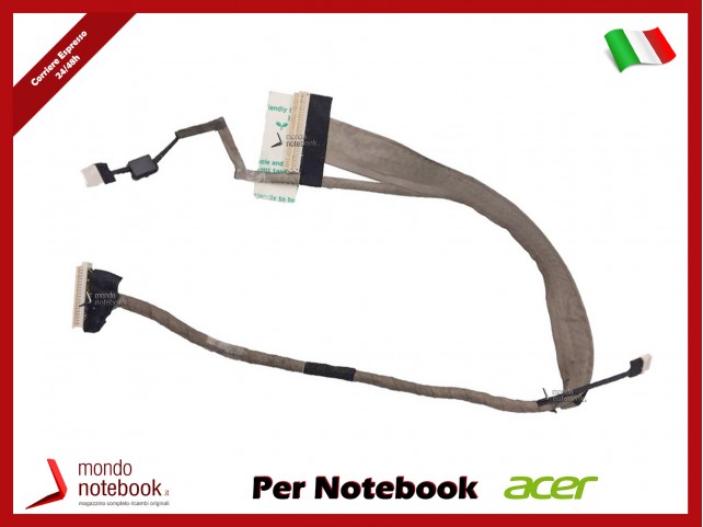 Cavo Flat LCD ACER Aspire 7720 7720G 7520 7520G (Modello Pred. Webcam) Cavo Flat LCD ACER Aspire 7720 7720G 7520 7520G (Modello Pred. Webcam)