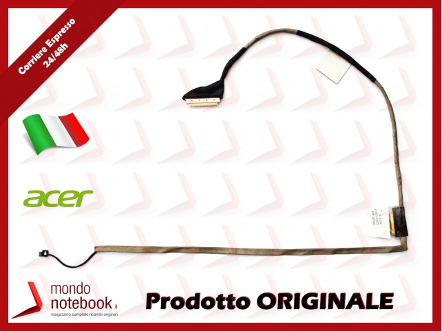 Cavo Flat LCD ACER Aspire E1-570 E1-530 E1-572 E1-532 V5-561 30 pin Vers. NO TOUCH Cavo Flat LCD ACER Aspire E1-570 E1-530 E1-572 E1-532 V5-561 30 pin Vers. NO TOUCH
