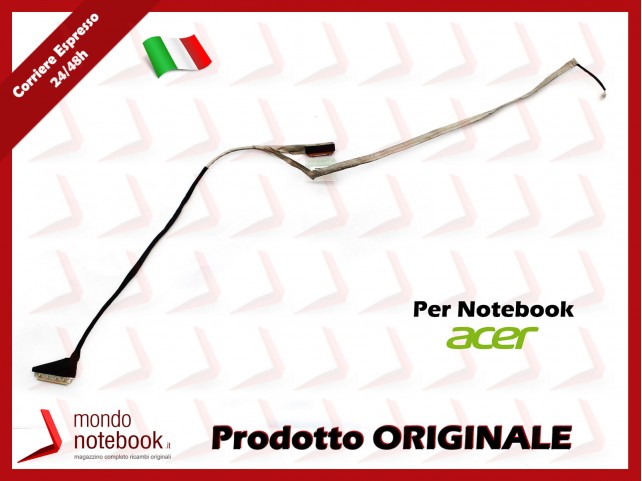 Cavo Flat LCD ACER Aspire V3-571 V3-571G (Versione 2) Full HD 30 Pin Cavo Flat LCD ACER Aspire V3-571 V3-571G (Versione 2) Full HD 30 Pin