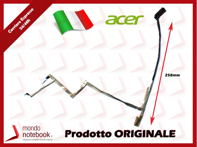 Cavo Flat LCD ACER Aspire V5-431 V5-471 V5-531 V5-571 - 258mm Cavo Flat LCD ACER Aspire V5-431 V5-471 V5-531 V5-571 - 258mm
