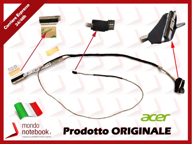 Cavo Flat LCD ACER Aspire V5-551 V5-551G Cavo Flat LCD ACER Aspire V5-551 V5-551G