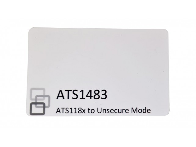 Aritech ATS118x to Unsecure Mode  