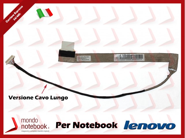 Cavo Flat LCD LENOVO ThinkPad G550 G555 (Versione Cavo Lungo) Cavo Flat LCD LENOVO ThinkPad G550 G555 (Versione Cavo Lungo)