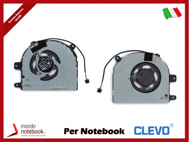 Ventola Fan per Clevo 6-31-N2503-102 Ventola Fan per Clevo 6-31-N2503-102