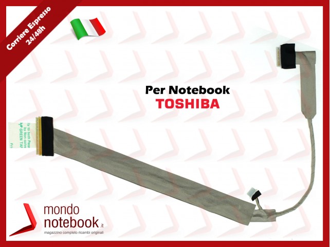 Cavo Flat LCD TOSHIBA Satellite A200 A210 A205 Cavo Flat LCD TOSHIBA Satellite A200 A210 A205