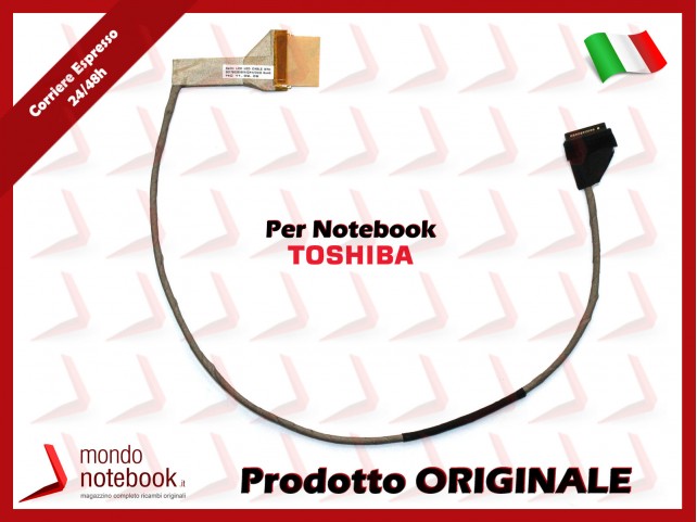 Cavo Flat LCD TOSHIBA Satellite C650 C655 C650D C655D (Senza Connettore Camera) Cavo Flat LCD TOSHIBA Satellite C650 C655 C650D C655D (Senza Connettore Camera)