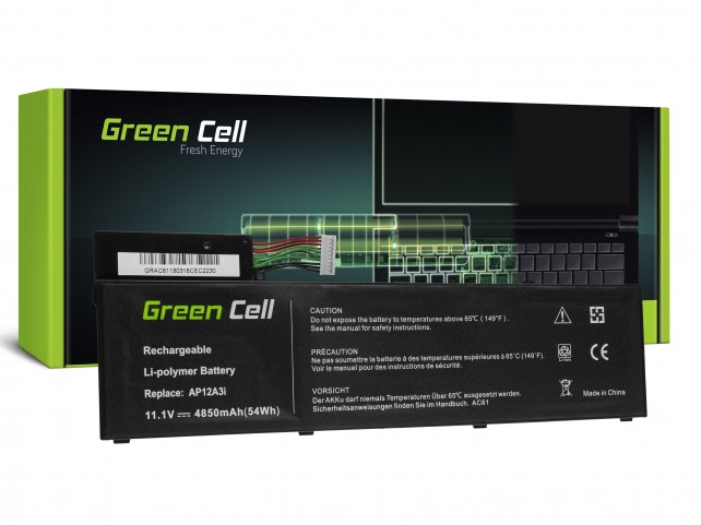 Green Cell Batteria per Acer Aspire Timeline Ultra M3 M5 / 11,1V 4850mAh Green Cell Batteria per Acer Aspire Timeline Ultra M3 M5 / 11,1V 4850mAh