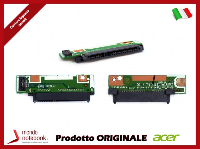 Scheda Board Hard Disk HDD ACER Aspire A515-43 A515-43G A315-42 A315-42G LS-H802P 4350X2BOL01 Scheda Board Hard Disk HDD ACER Aspire A515-43 A515-43G A315-42 A315-42G LS-H802P 4350X2BOL01