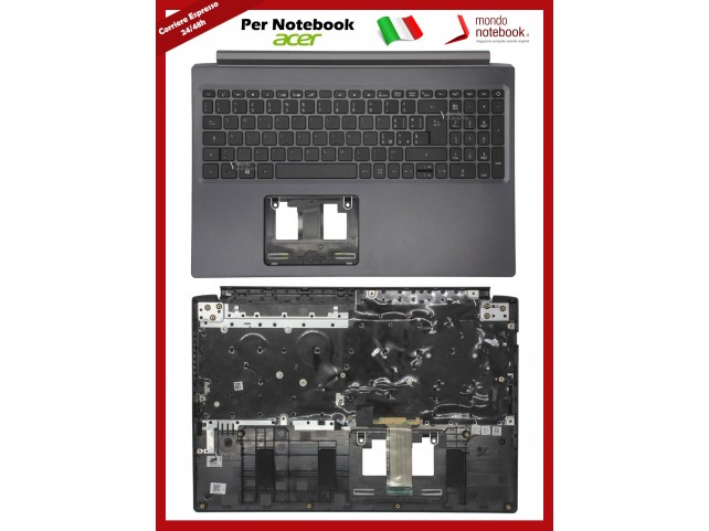 Tastiera con Top Case ACER Aspire A715-41G A715-42G A715-75G - Italiana Tastiera con Top Case ACER Aspire A715-41G A715-42G A715-75G - Italiana