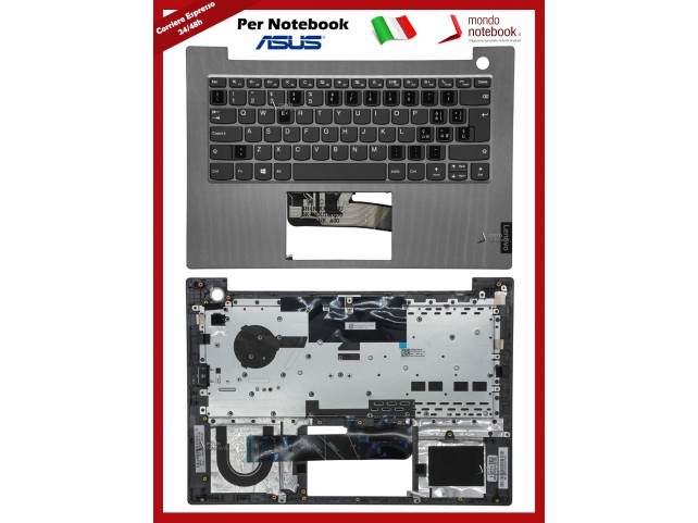 Tastiera con Top Case LENOVO ThinkBook 14-IML 14-IIL Con Adesivi Layout ITALIANO Tastiera con Top Case LENOVO ThinkBook 14-IML 14-IIL Con Adesivi Layout ITALIANO