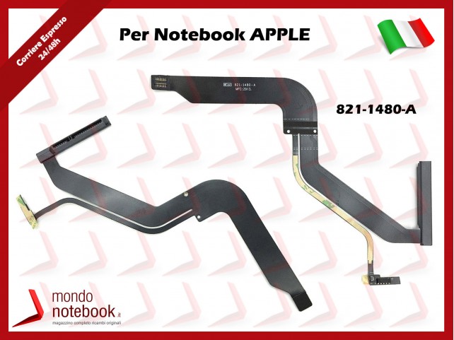 Cavo HDD Connettore Hard Disk SATA APPLE Macbook Pro 13 Cavo HDD Connettore Hard Disk SATA APPLE Macbook Pro 13