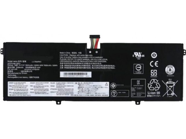 Lenovo Battery 7.68V 60Wh 4 Cell 5B10Q82426, Battery, Lenovo Lenovo Battery 7.68V 60Wh 4 Cell 5B10Q82426, Battery, Lenovo