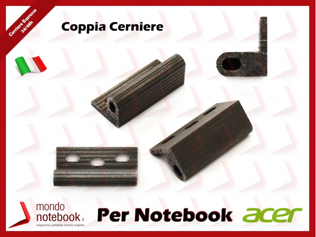 Cerniere Hinges ACER Aspire 2020 2000 2010 (COPPIA) Cerniere Hinges ACER Aspire 2020 2000 2010 (COPPIA)