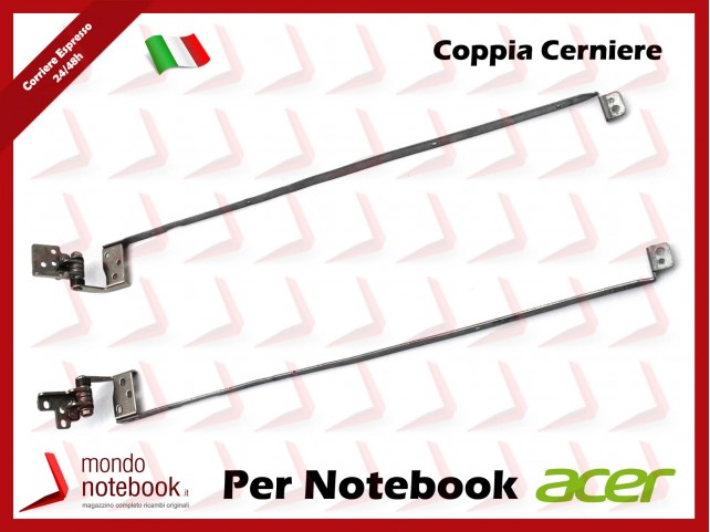 Cerniere Hinges ACER Aspire 7720 7520 7220 (COPPIA) Cerniere Hinges ACER Aspire 7720 7520 7220 (COPPIA)
