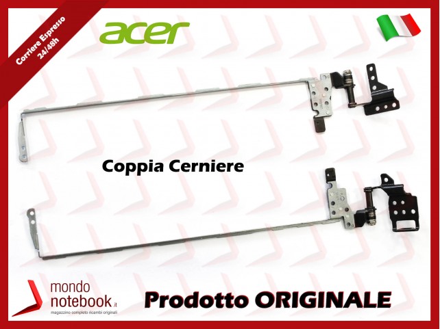 Cerniere Hinges ACER Aspire AN515-31 AN515-41 Predator G3-571 G3-572 (Coppia) Cerniere Hinges ACER Aspire AN515-31 AN515-41 Predator G3-571 G3-572 (Coppia)