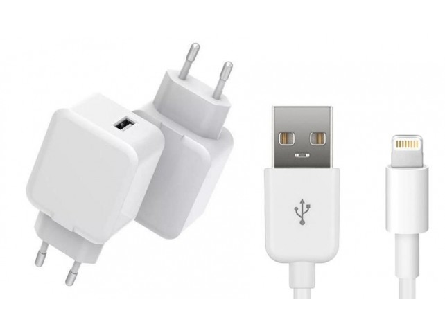 CoreParts USB Charger for iPhone & iPad 12W 5V 2.4A Output: Single CoreParts USB Charger for iPhone & iPad 12W 5V 2.4A Output: Single