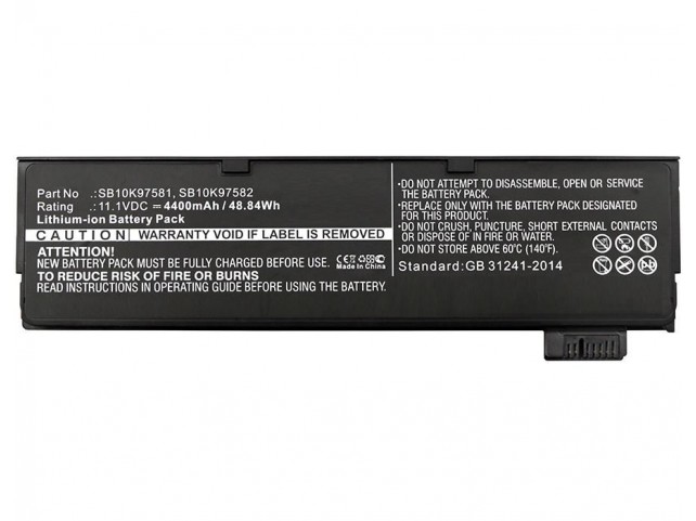 CoreParts Laptop Battery for Lenovo 49Wh Li-ion 11.1V 4400mAh CoreParts Laptop Battery for Lenovo 49Wh Li-ion 11.1V 4400mAh