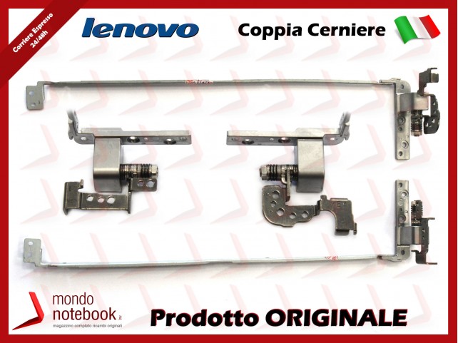 Cerniere Hinges LENOVO Edge E530 E530C E535 E545 (Coppia) Cerniere Hinges LENOVO Edge E530 E530C E535 E545 (Coppia)