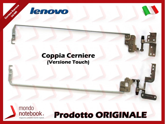 Cerniere Hinges LENOVO IdeaPad 500-15 G51-70 G51-80 Versione Touch (Coppia) Cerniere Hinges LENOVO IdeaPad 500-15 G51-70 G51-80 Versione Touch (Coppia)