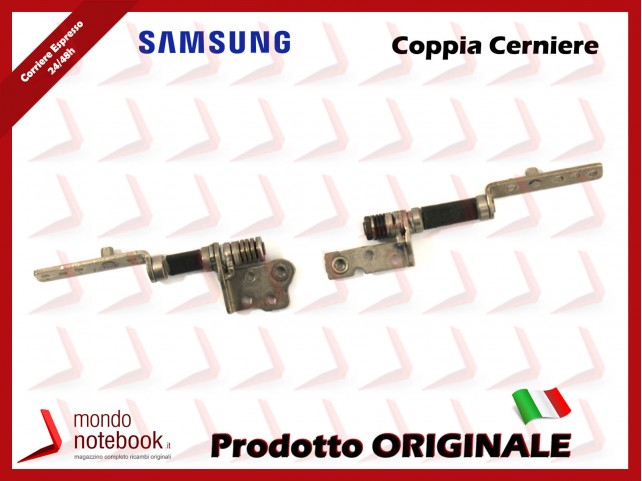 Cerniere Hinges Samsung NP535U3C NP530U3C NP530U3B (Coppia) Cerniere Hinges Samsung NP535U3C NP530U3C NP530U3B (Coppia)